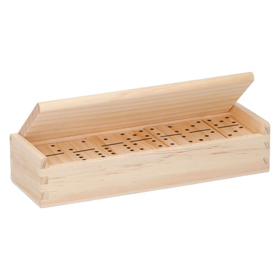 Domino aus natürlichem Holz