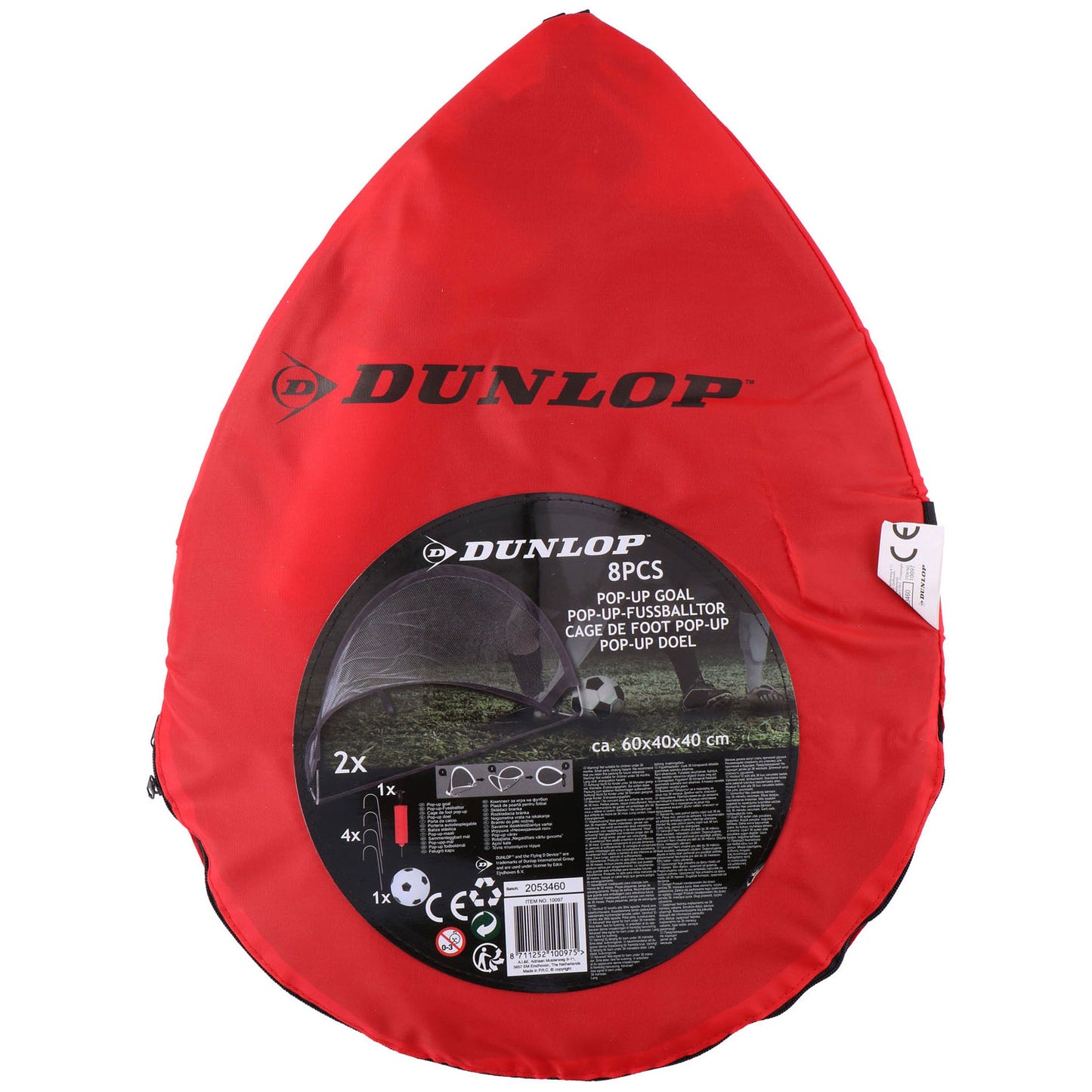 Dunlop-Fußballtor Pop-up, 2st.