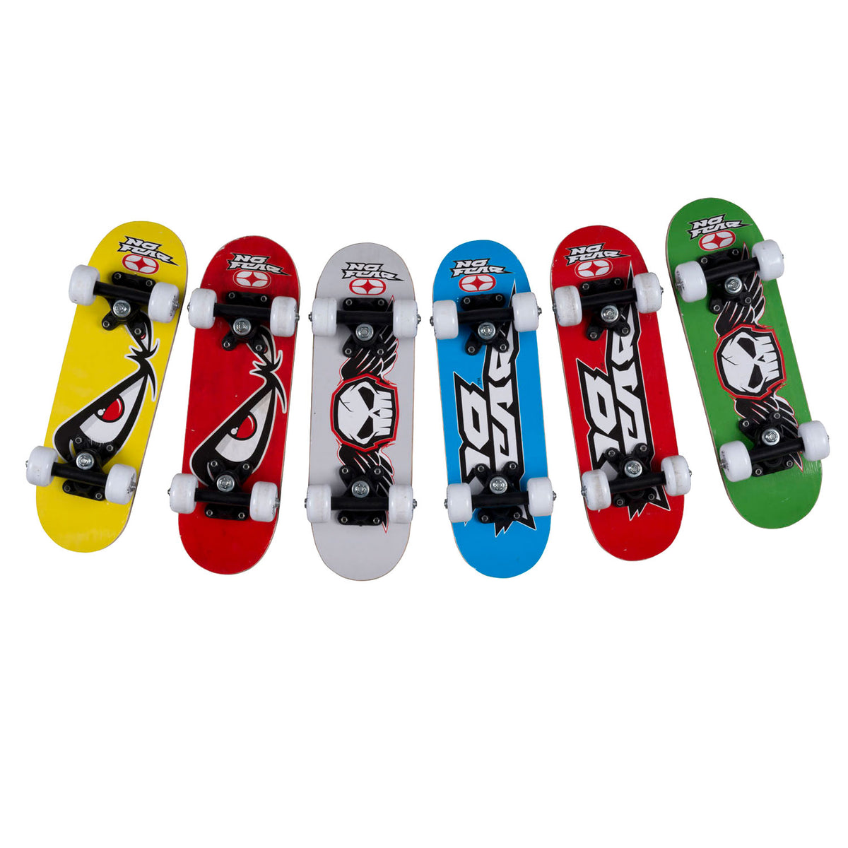 Bongers Toy Skateboard No Fear Assortie Farbe, 120x127x430 mm