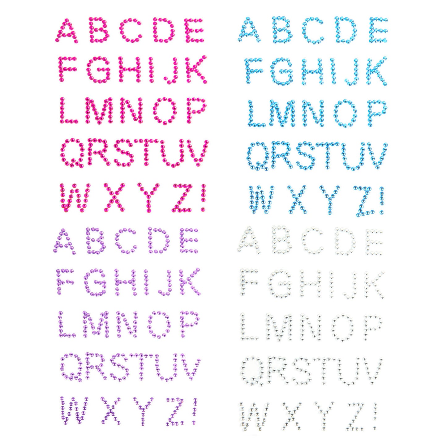 Rstrassstenen Alphabet, 27dlg.