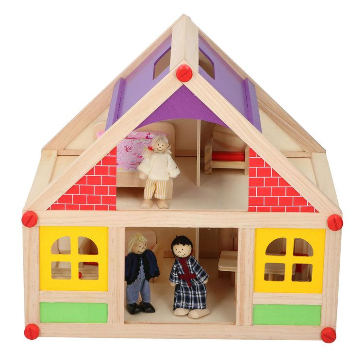 Holzpuppenhaus, 11dlg.