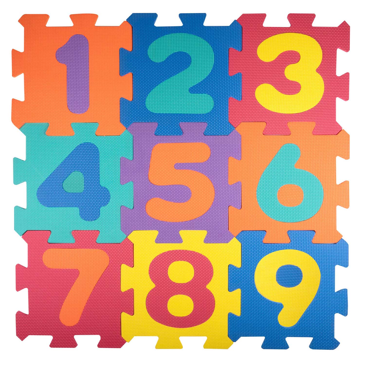 Speelmat Foam Numbers, 9st.