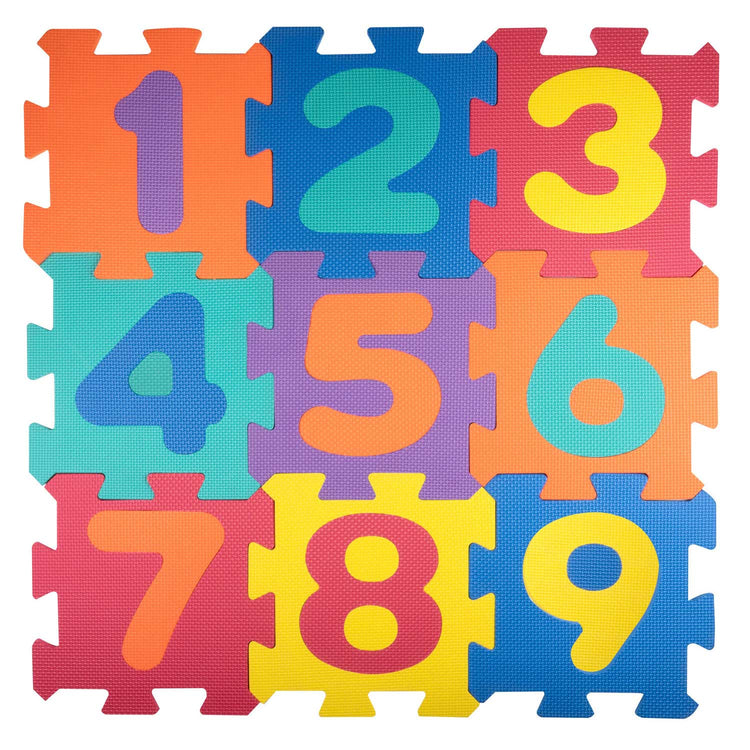 Speelmat Foam Numbers, 9st.