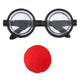 Clownbrille und Nase