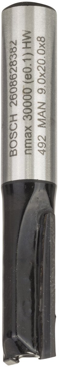 Bosch Zubehör Schaftfräser 8 mm, D1 9 mm, L 20 mm, G 51 mm 1. – 2608628382