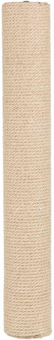 Trixie Ersatzstange Jute - natur 60x9x9 cm - inklusive Gewinde und 2 Schrauben