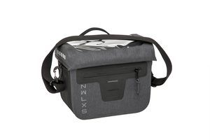 Neu Looxs Varo Lenkertasche - Wasserdichtes Nylon - Grau - Fahrrad