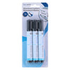 Whiteboardmarker schwarz, 3 Stk.