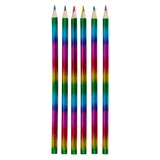 4-in-1 Regenbogen-Buntstifte, 6 Stk. - afbeelding 1