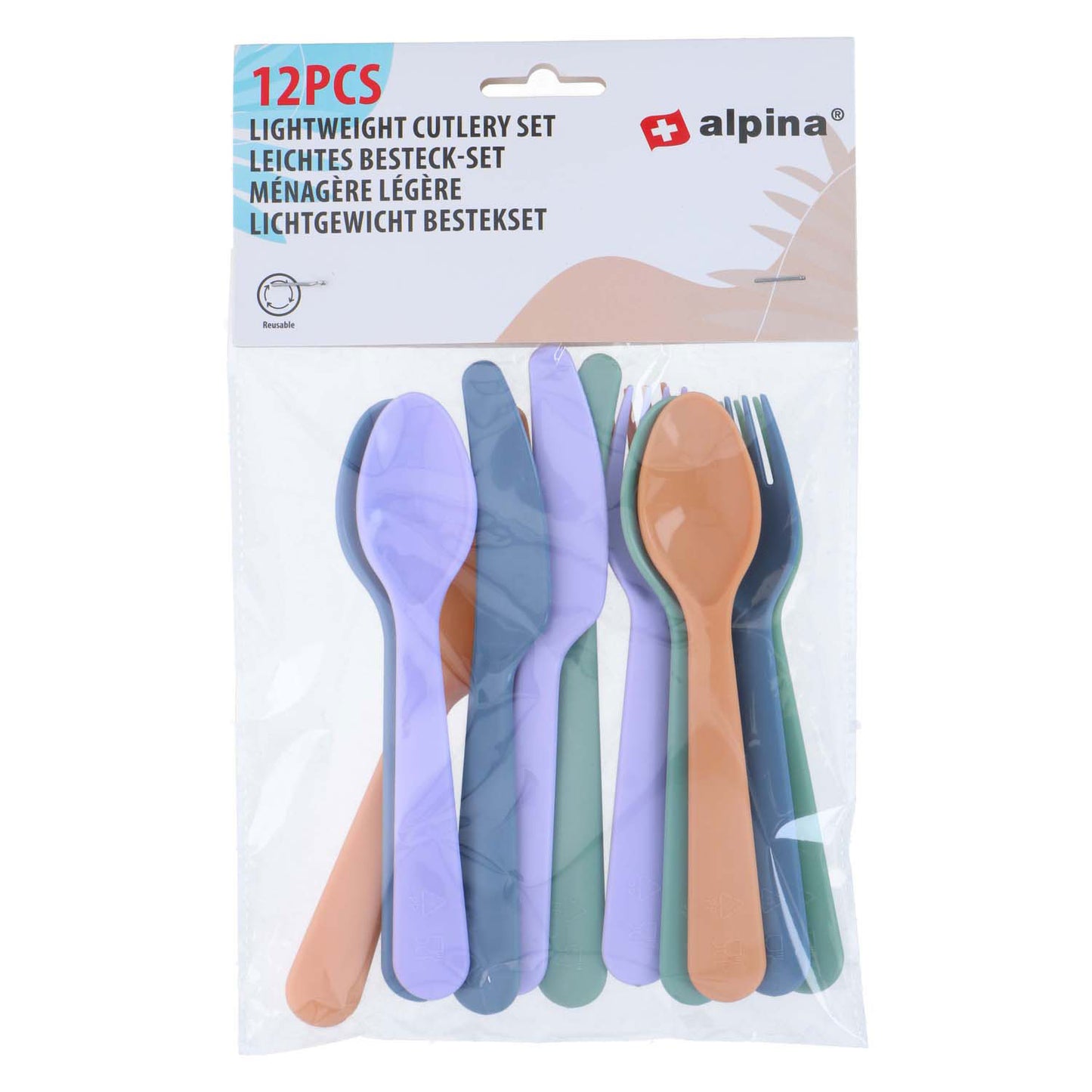 Pic farbiges Besteckset, 12-teilig,