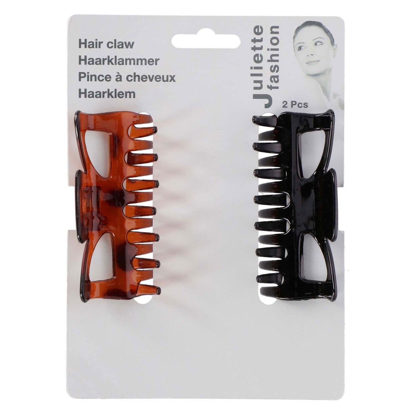 Haarspange 9cm, 2 Stk.