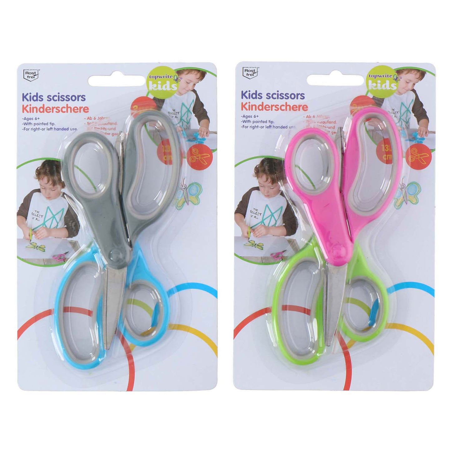 Kinder-Bastelschere, 2-tlg.