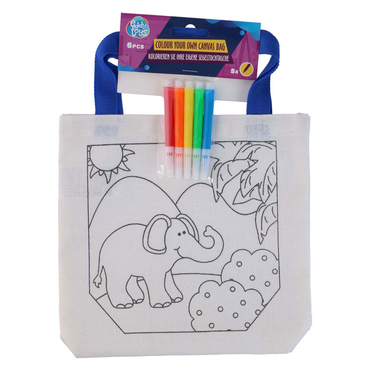 Baumwolltasche mit 5 Markern