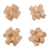 Gehirnpuzzle aus Holz