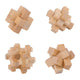Gehirnpuzzle aus Holz