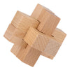Gehirnpuzzle aus Holz