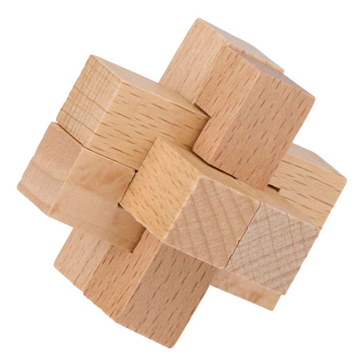 Gehirnpuzzle aus Holz