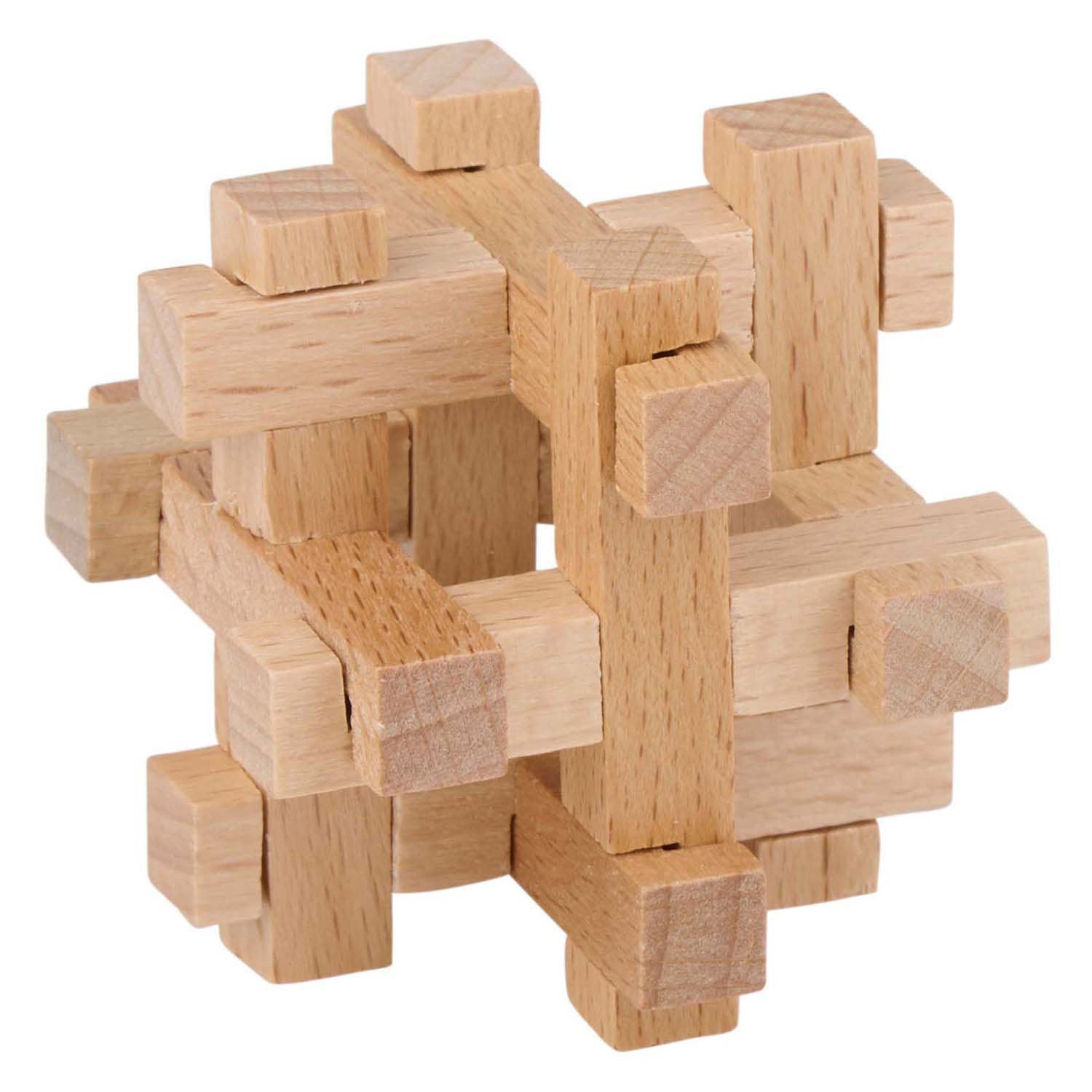Gehirnpuzzle aus Holz
