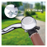 Klassische silberne Fahrradklingel - afbeelding 3