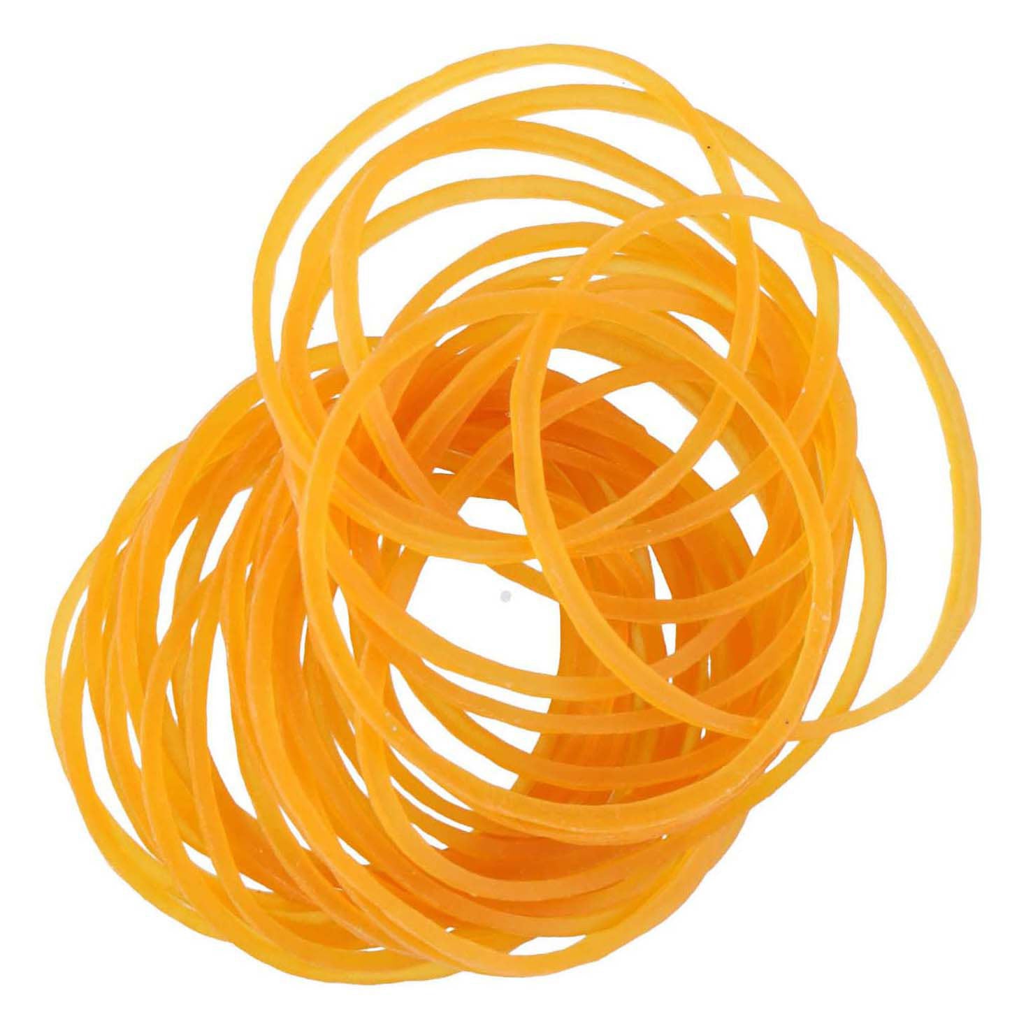 Gummibänder, 200 Stück.