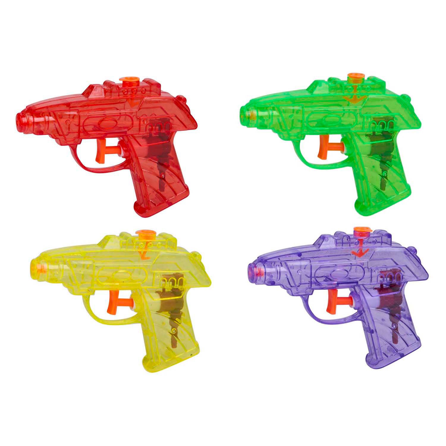 Wasserpistolen 11,5cm, 4 Stk.