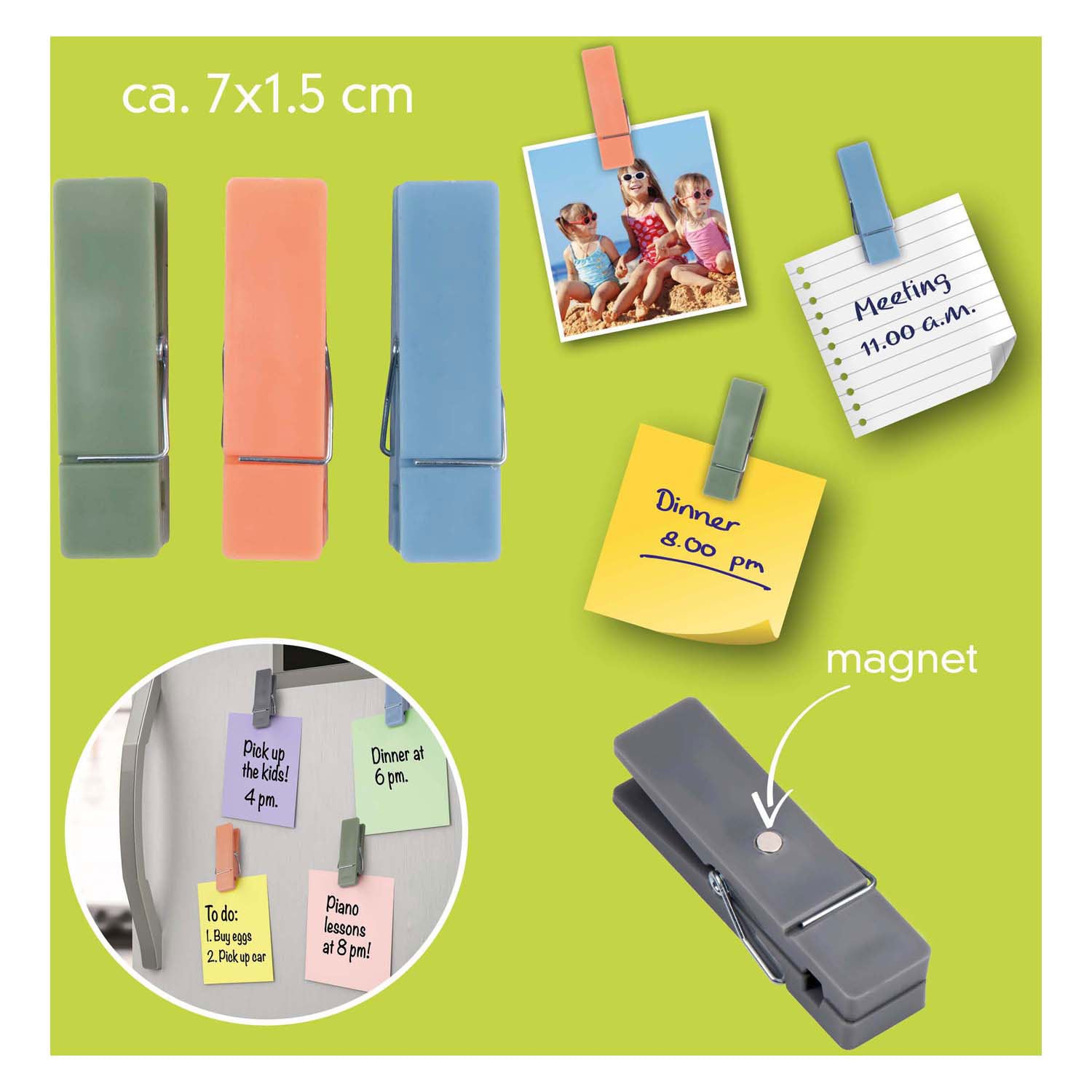 Memomagnete - 4 Stk.