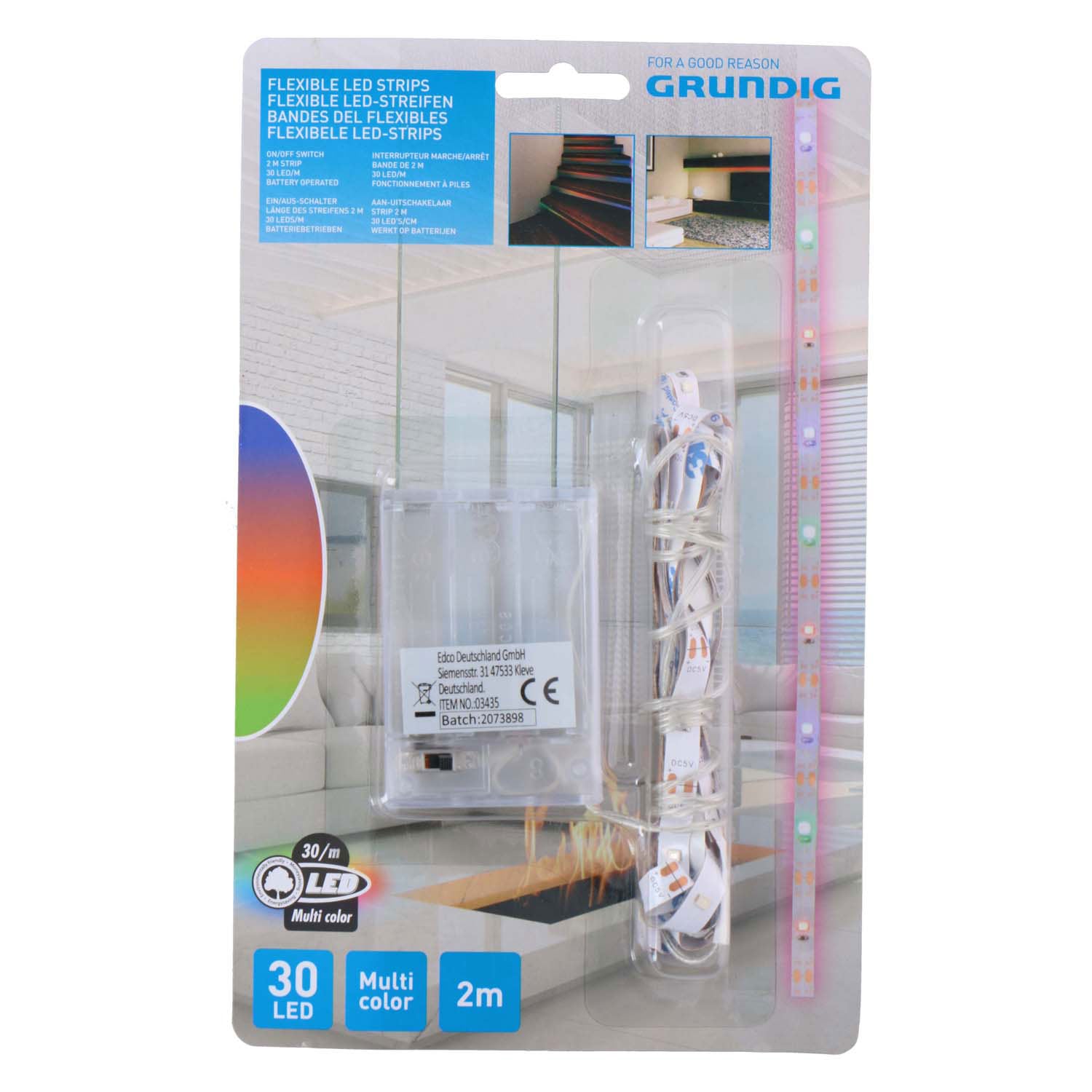 Grundig LED-Streifen 30 LEDs, 2m