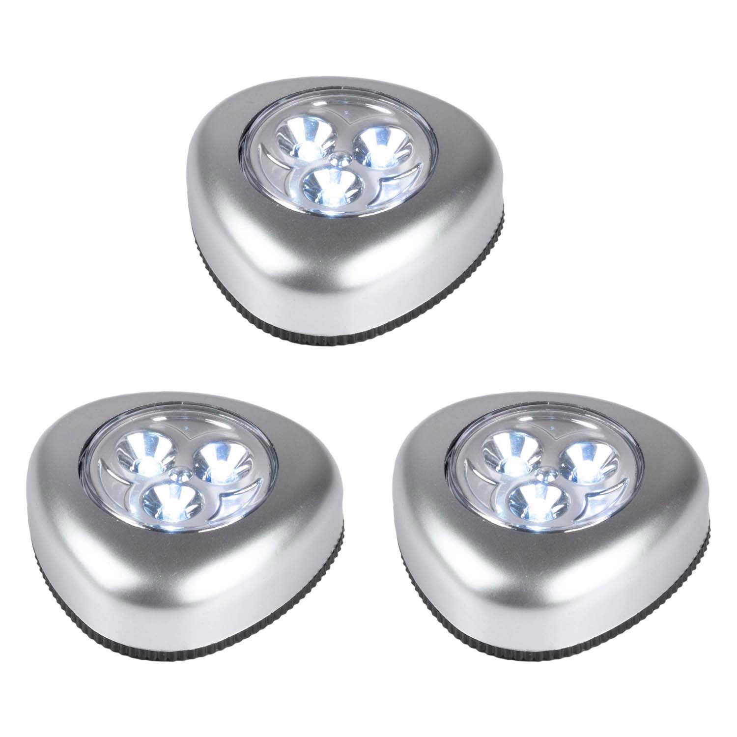 Drucklampe LED, 3 Stk.