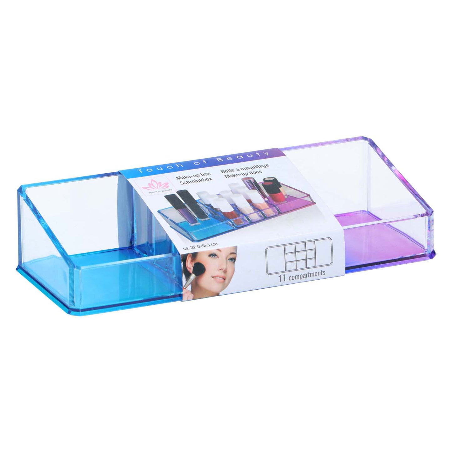 Make-up-Organizer mit 11 Fächern