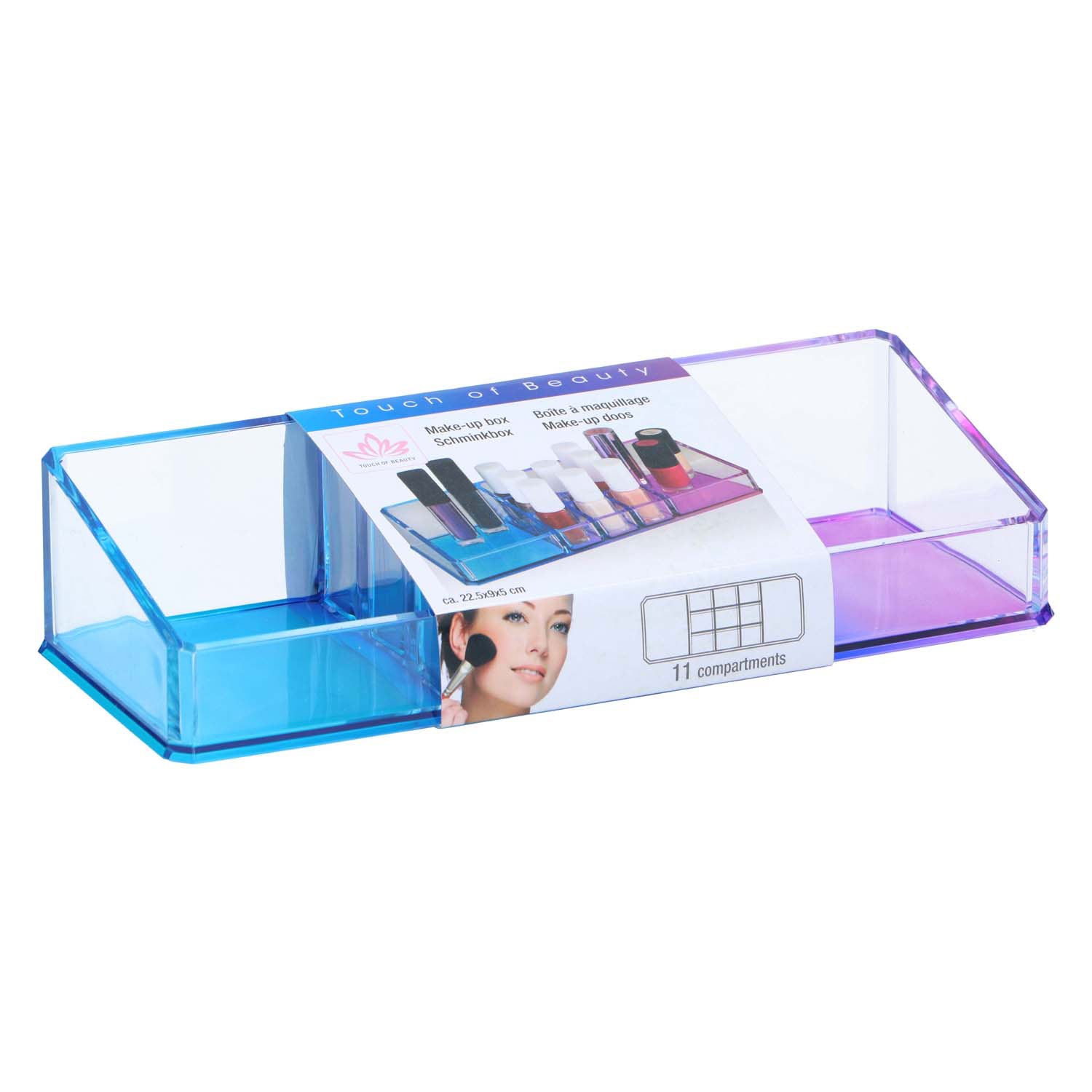 Make-up-Organizer mit 11 Fächern