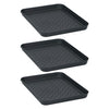 Tom Tom multifunktionale Behälter 35x27,5x3 cm 3 Stück schwarz