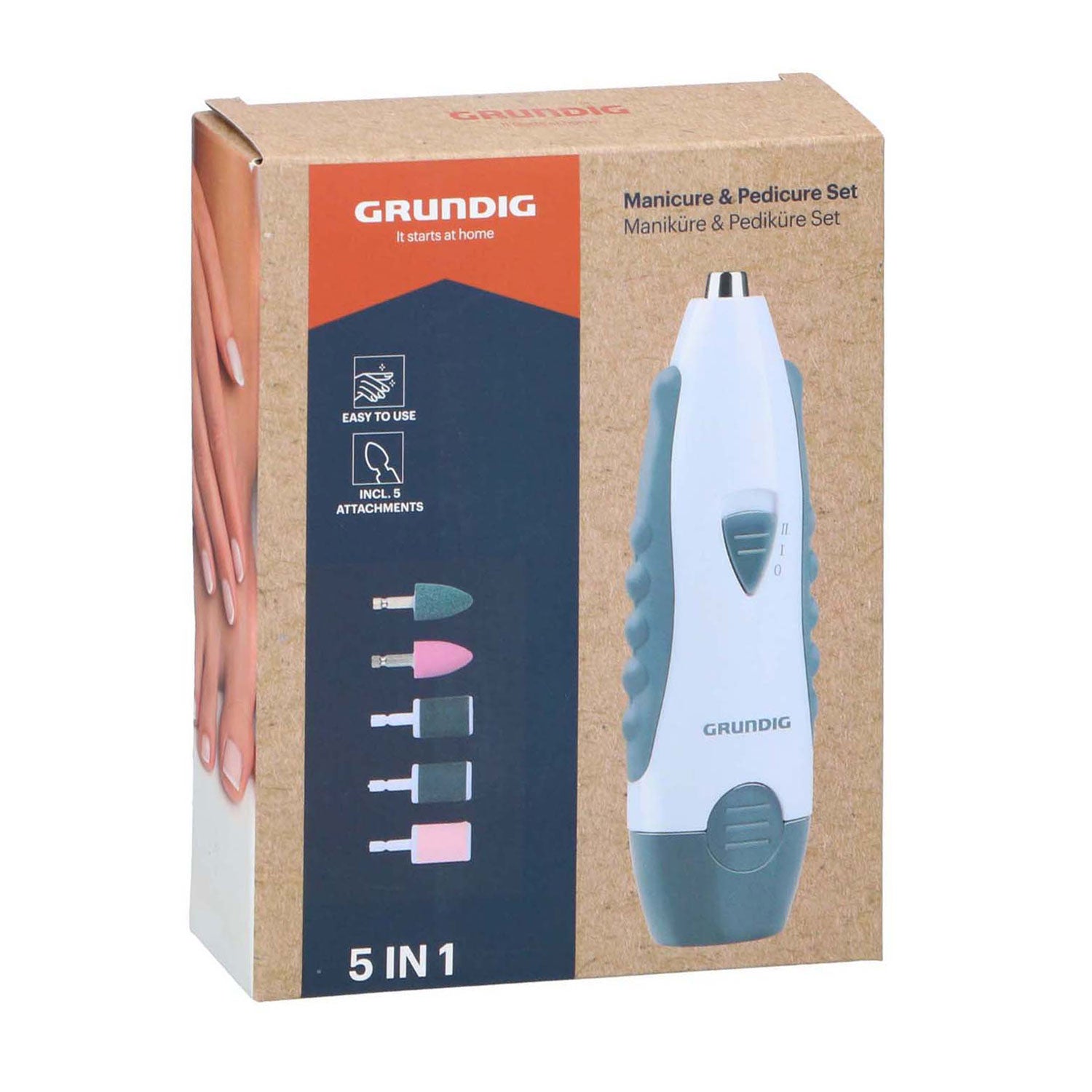 Maniküre-Pediküre-Set 5-in-1