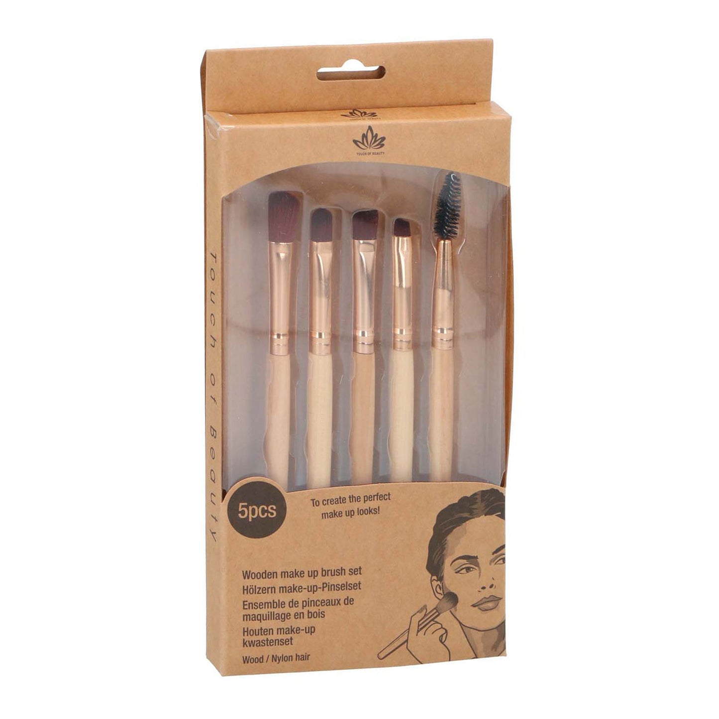 Make-up-Pinsel, 5 Stk.