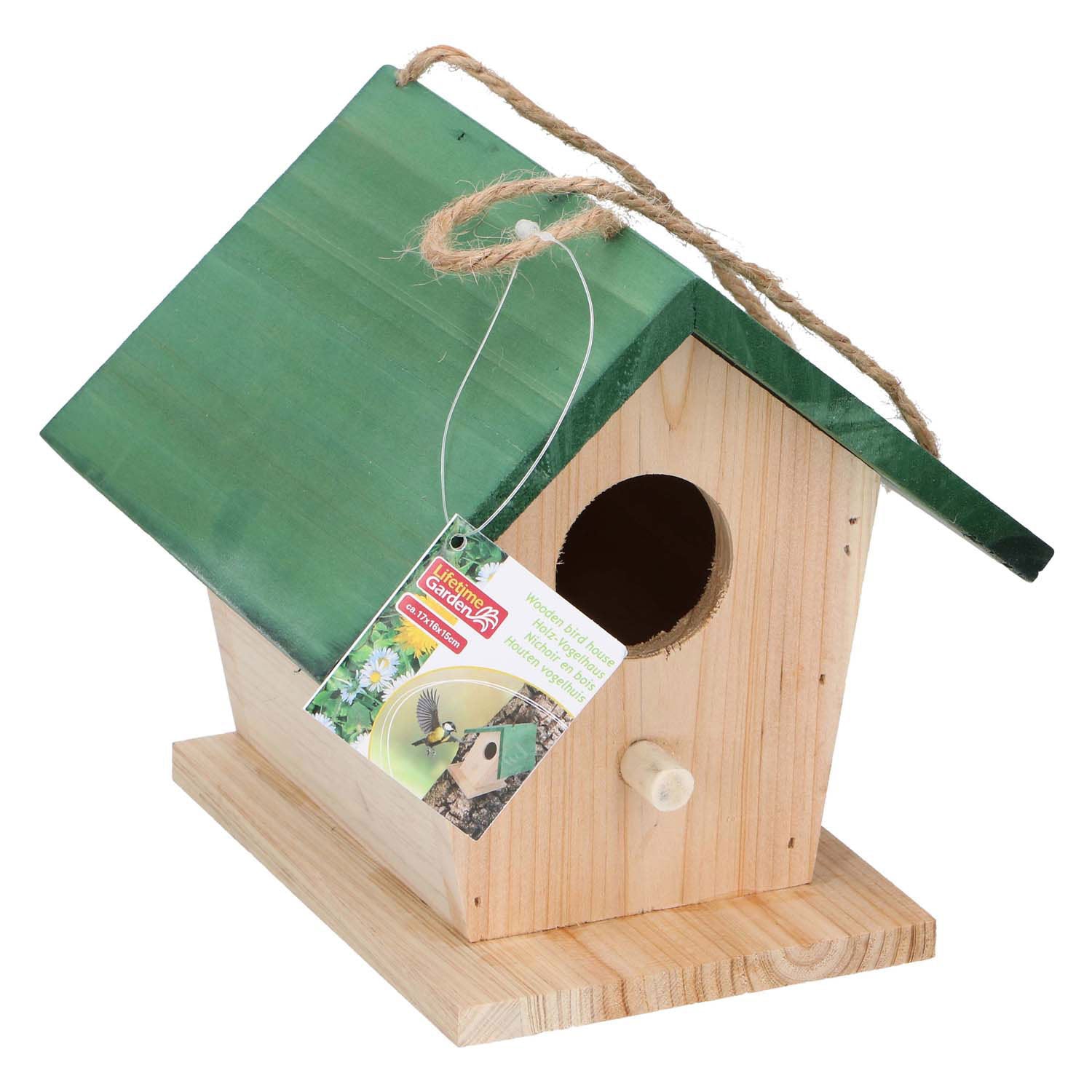 Vogelhaus 17x16x15cm