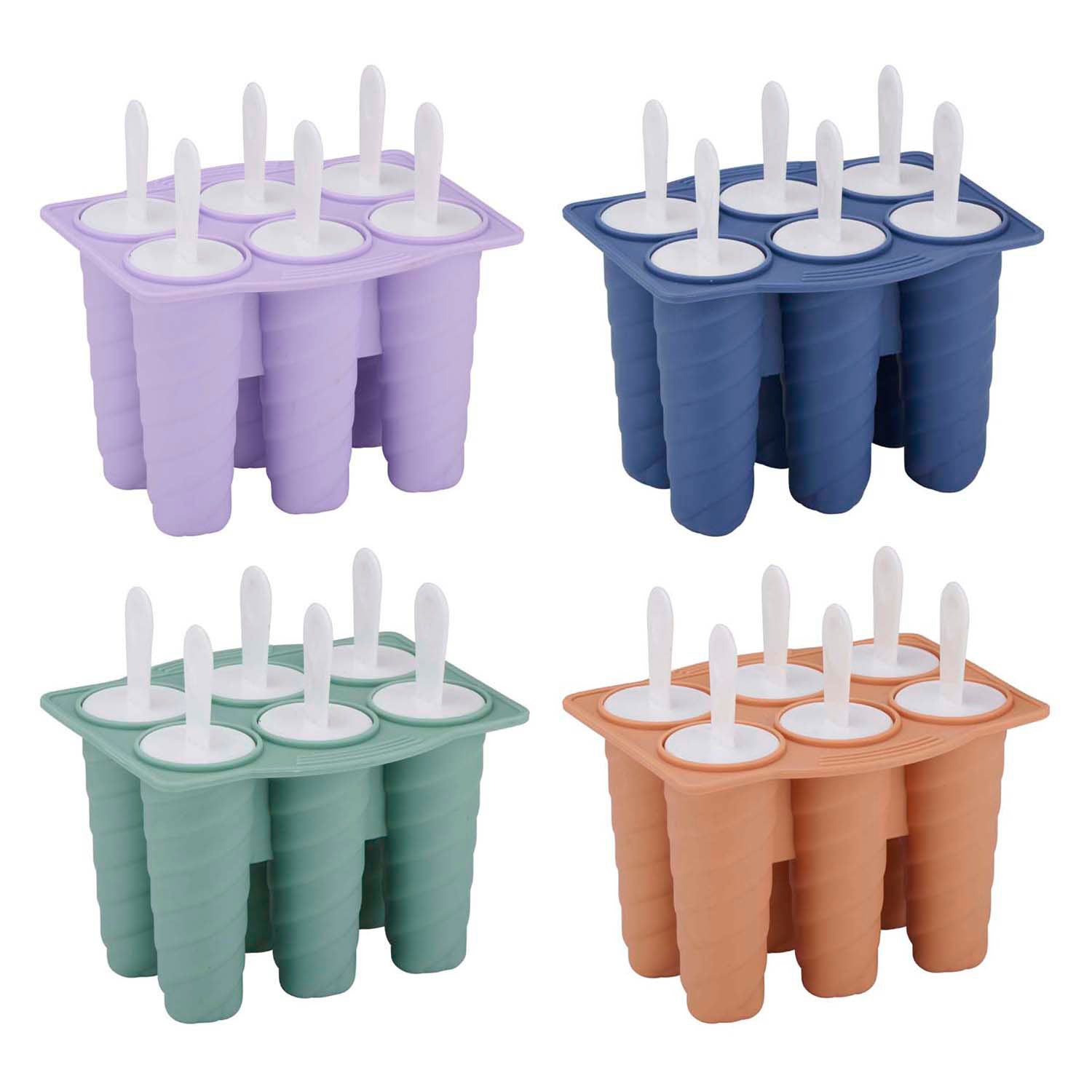 Eisform, 6 Eis am Stiel