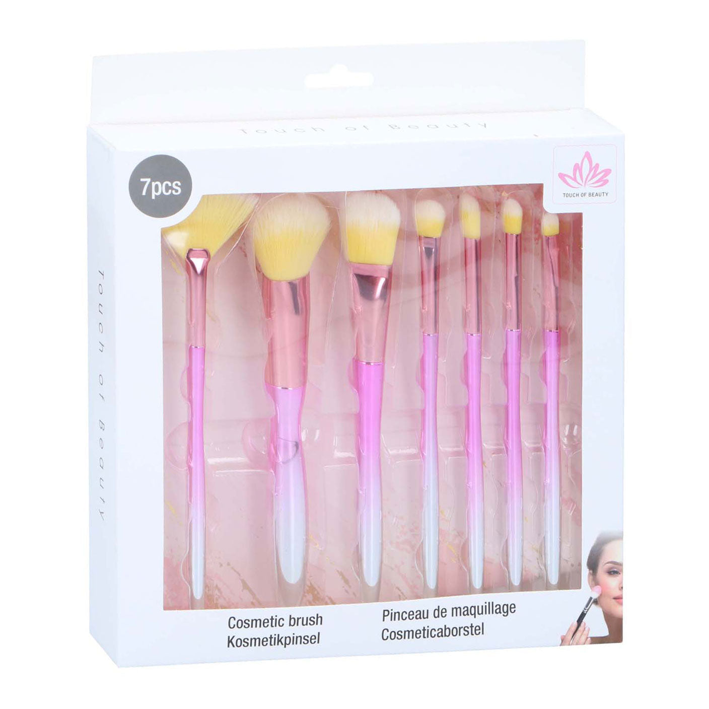 Make-up-Pinsel, 7-tlg.