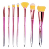 Make-up-Pinsel, 7-tlg. - afbeelding 1