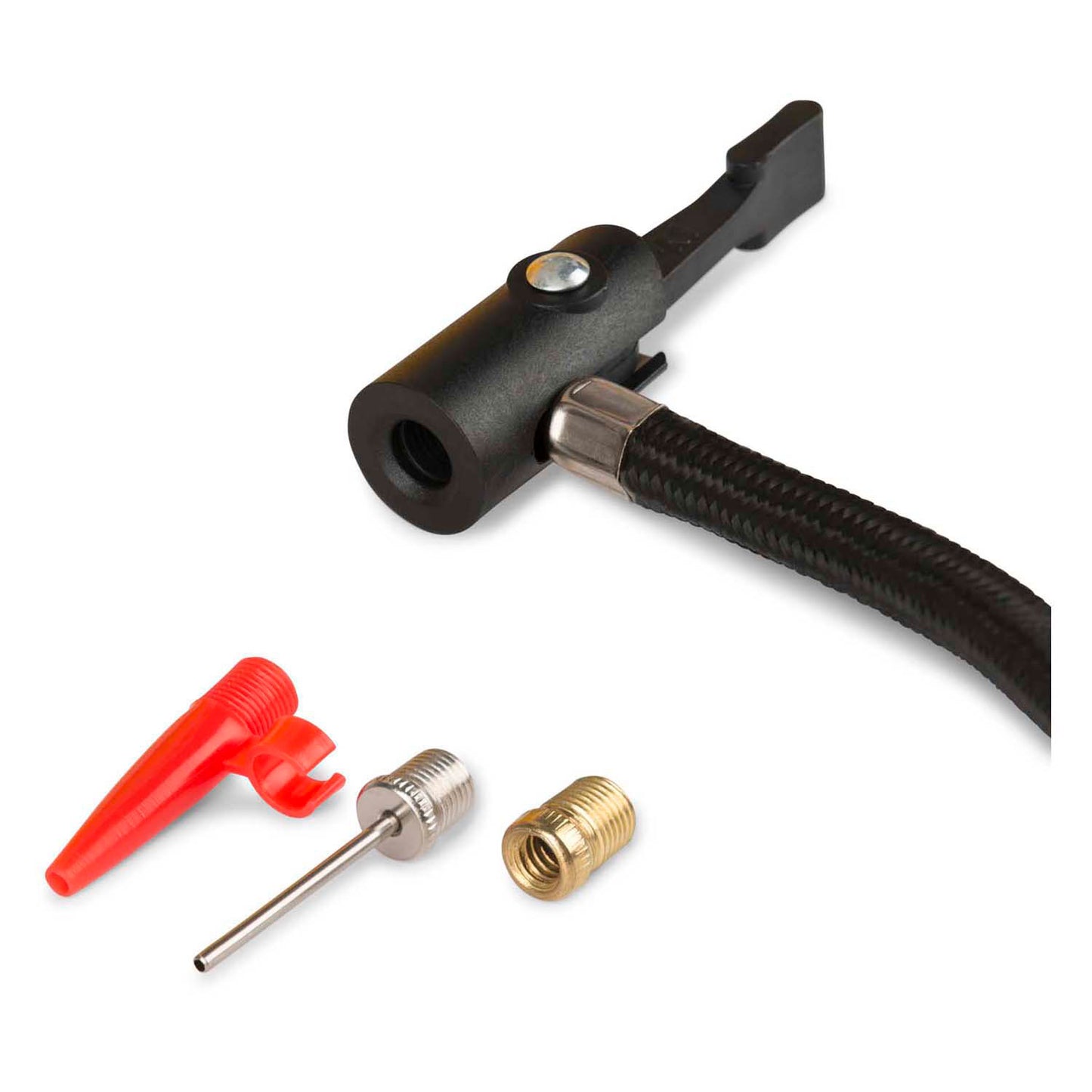 Dunlop-Fußpumpe mit Manometer