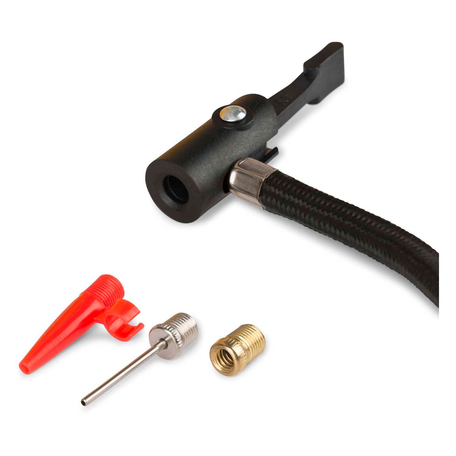 Dunlop-Fußpumpe mit Manometer