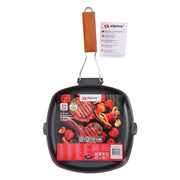 Alpina zusammenklappbare Grillpfanne, 24x24cm - afbeelding 2