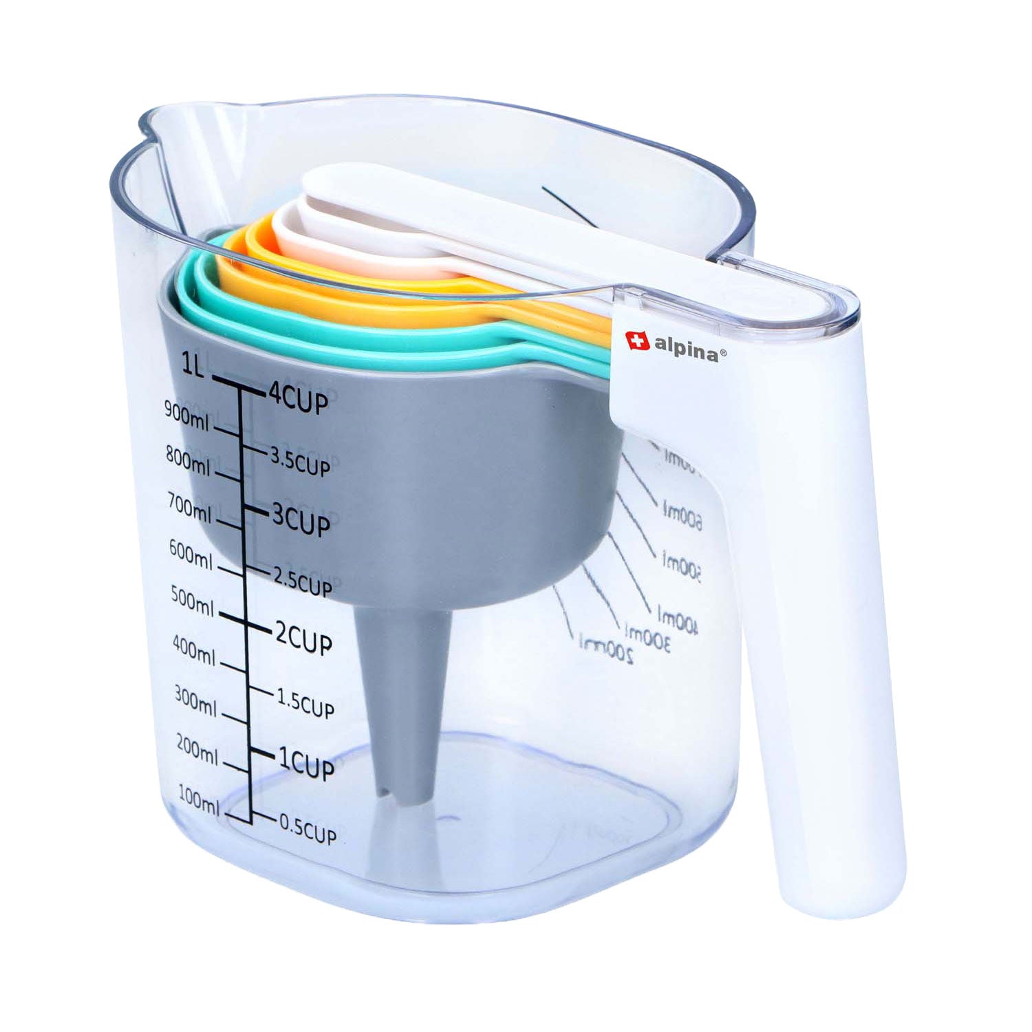 Messbecher-Set, 9-tlg.