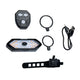 Dunlop Fahrradlampe mit Fahrtrichtungsanzeiger