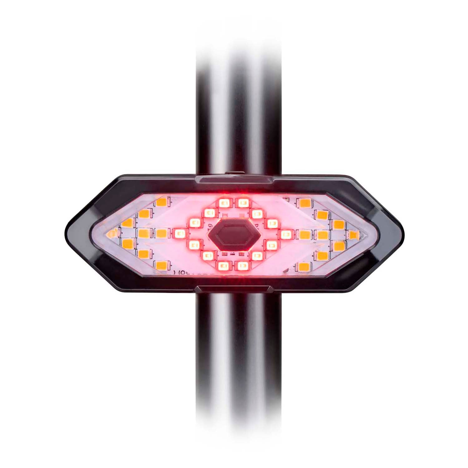 Dunlop Fahrradlampe mit Fahrtrichtungsanzeiger