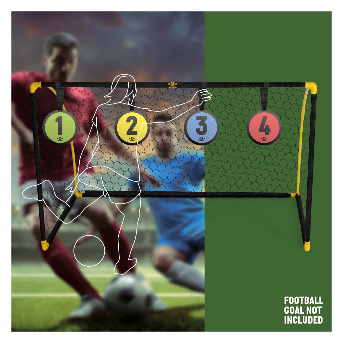 Fußballziele, 4-tlg.
