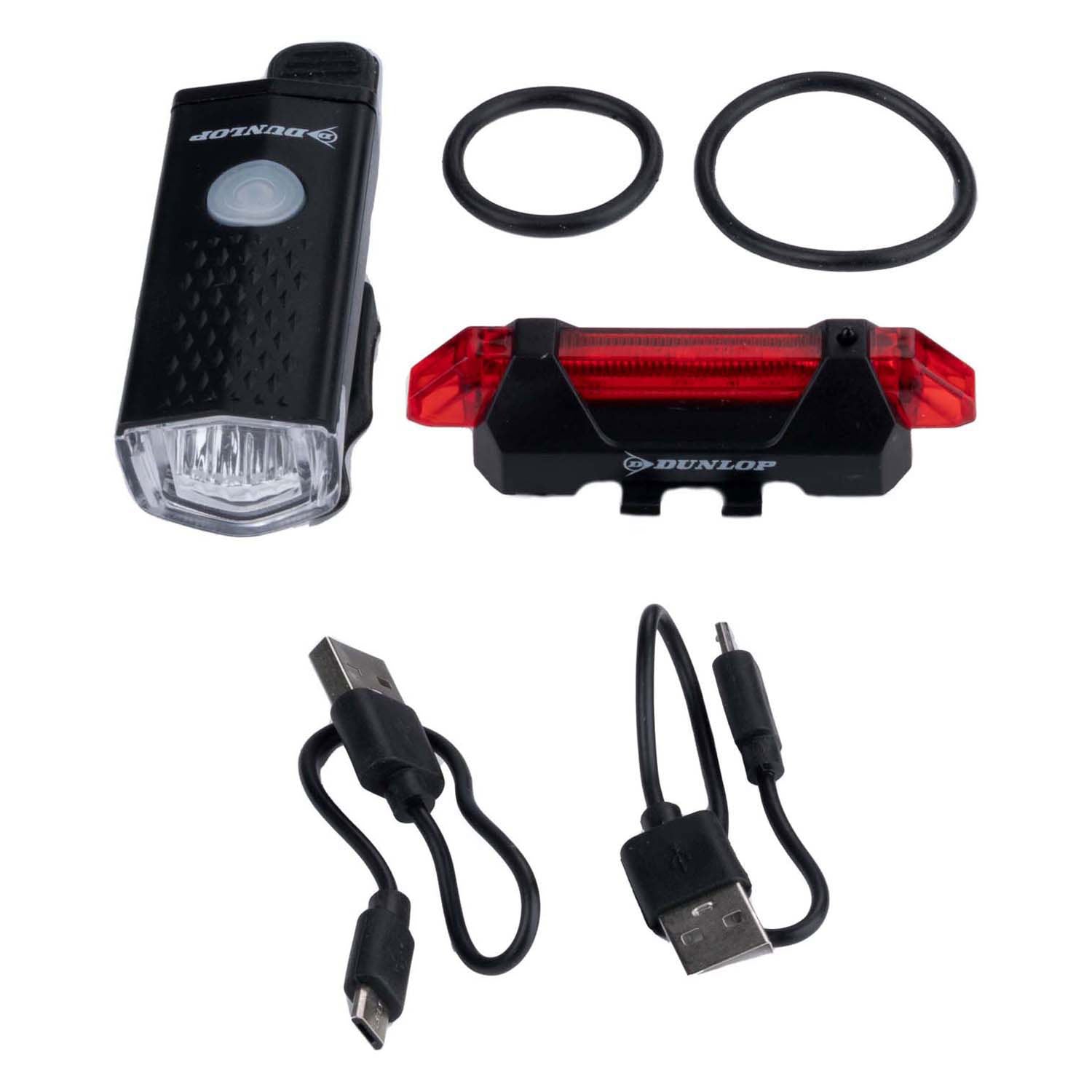 Dunlop Fahrradbeleuchtungsset, 2-tlg.