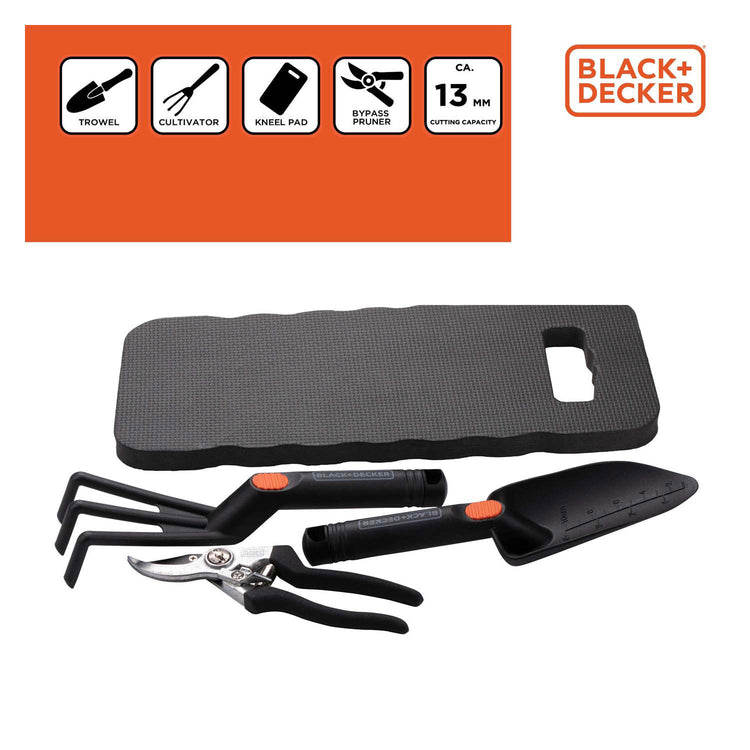 Black Decker Black Decker Garden Set 4-teilig