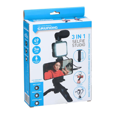 Selfie-Studio-Vlog-Kit 3-in-1