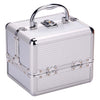 Make-up-Etui silber