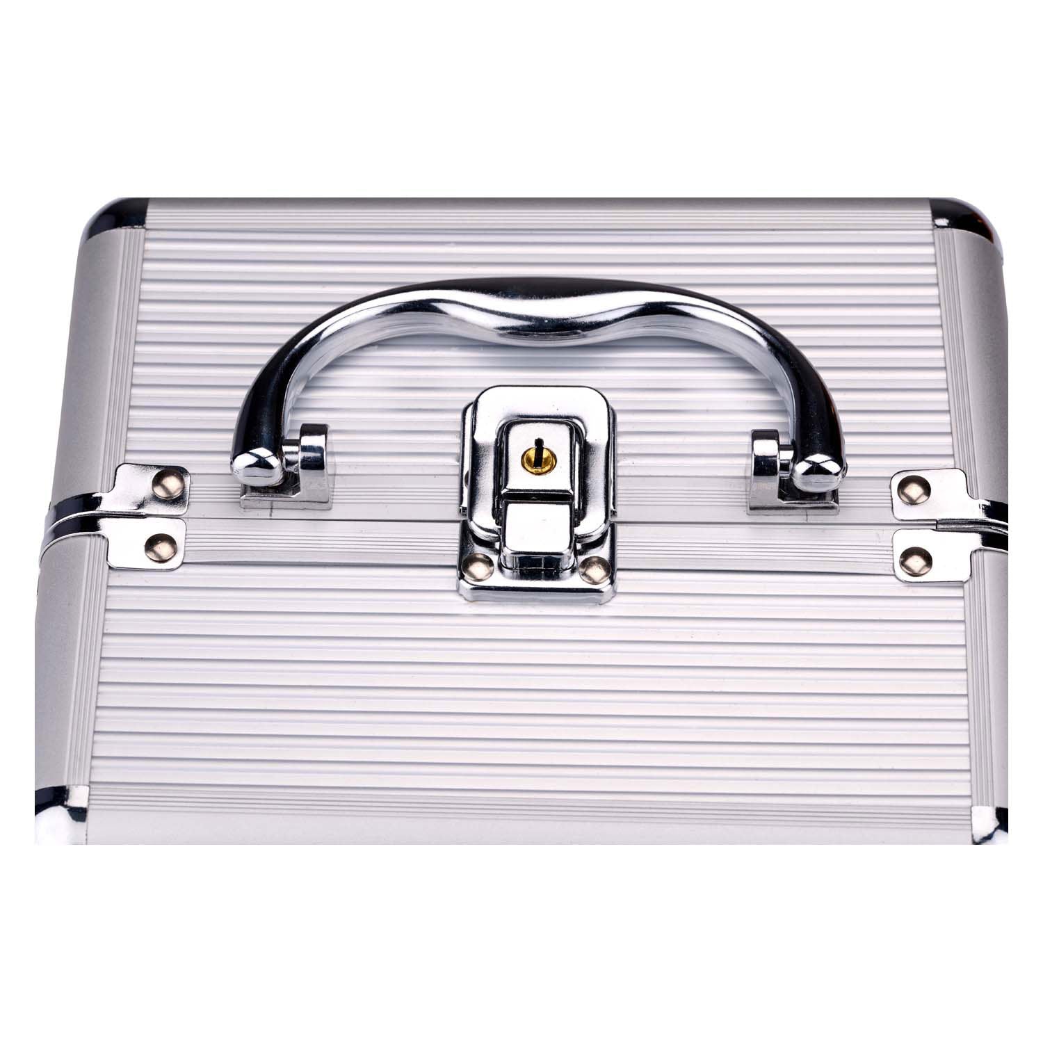 Make-up-Etui silber