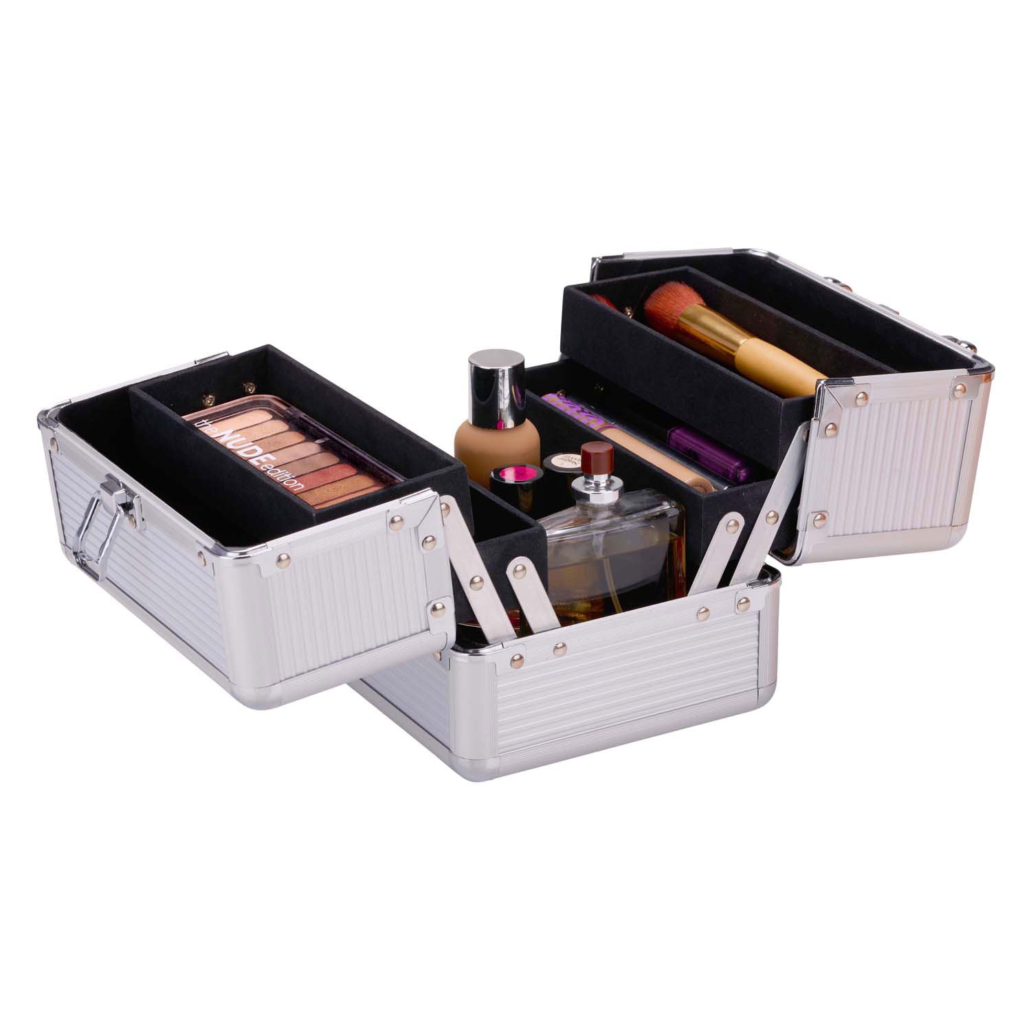 Make-up-Etui silber